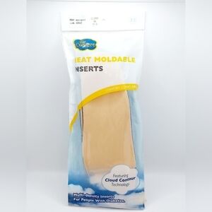 1 Pack Dr. Comfort Heat Moldable Diabetic‎ Shoe Inserts CC ERO Size 11 W